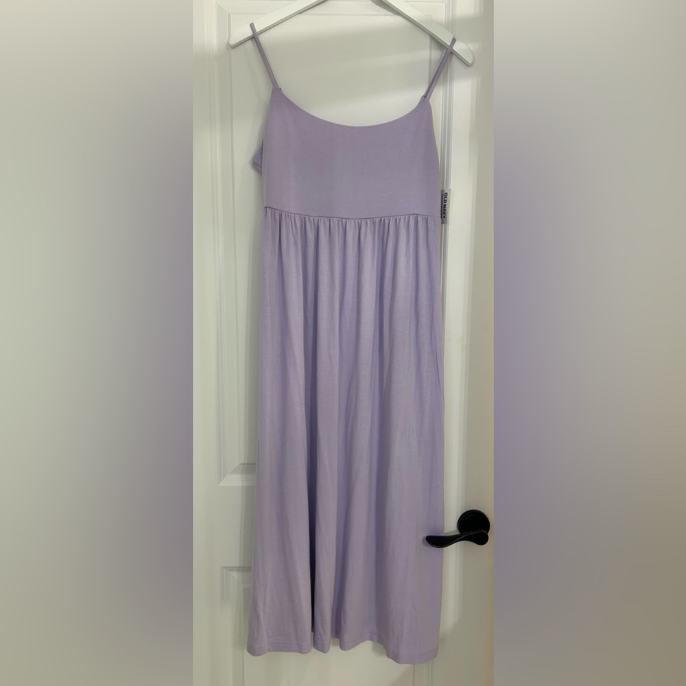 Old Navy Purple Maxi A-Line Skirt